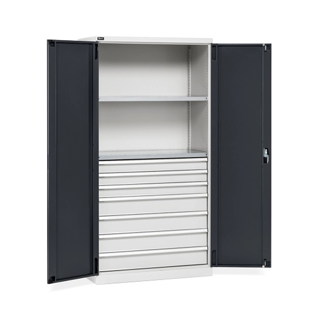 Vendita online Armadio Perfom con porte battenti ripiani e cassetti mm.1023X555X2000H (RIF.1400)